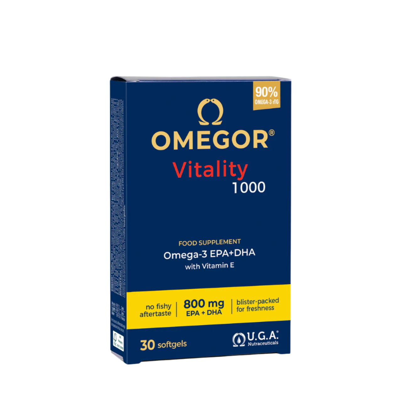 Omegor Vitality 1000 - 30 cápsulas