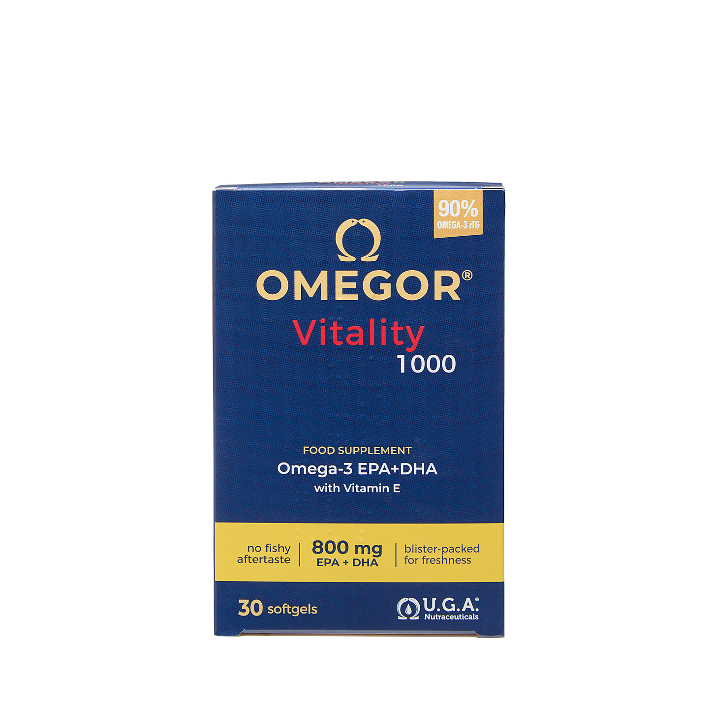 Omegor Vitality 1000 - 30 cápsulas