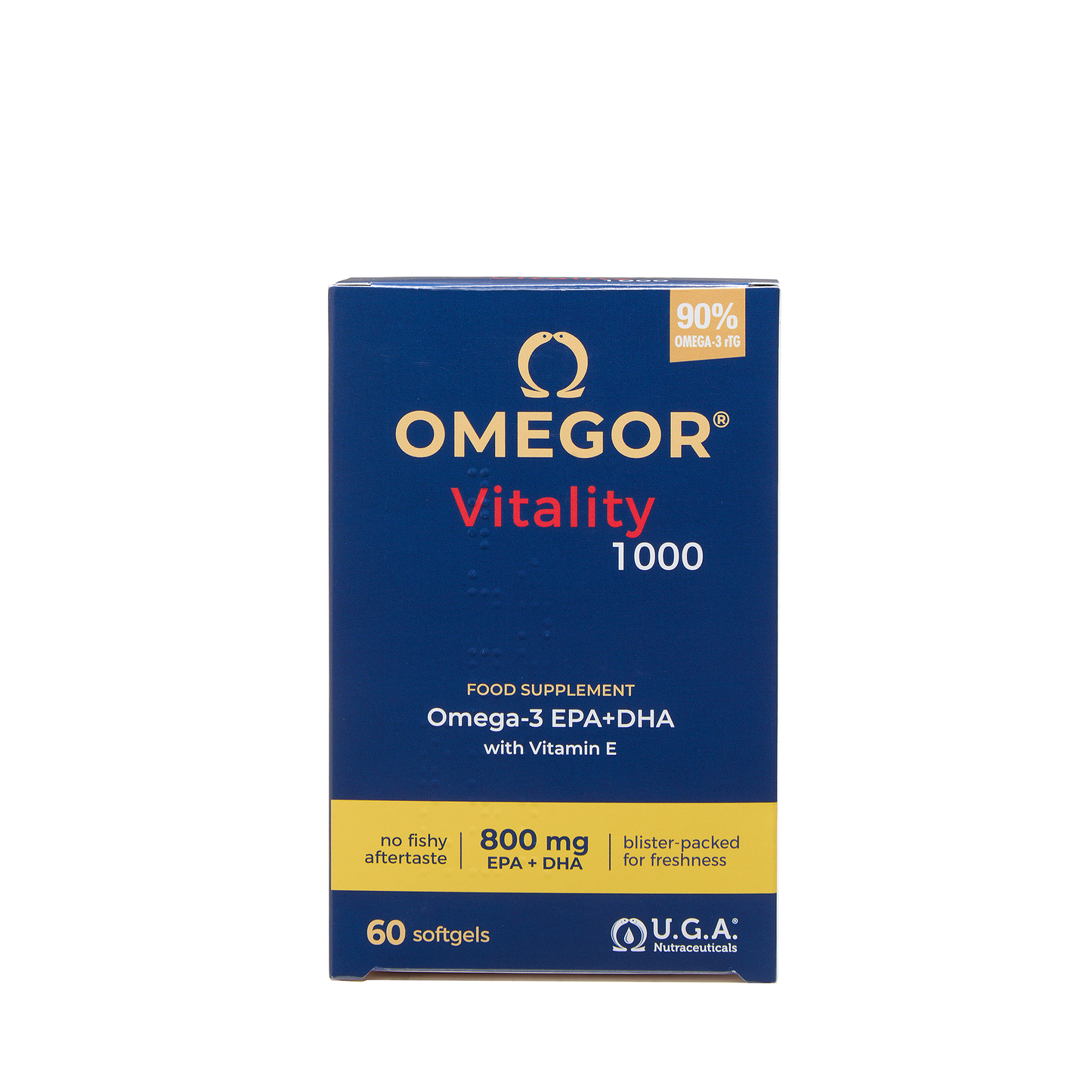 Omegor Vitality 1000 - 60 cápsulas