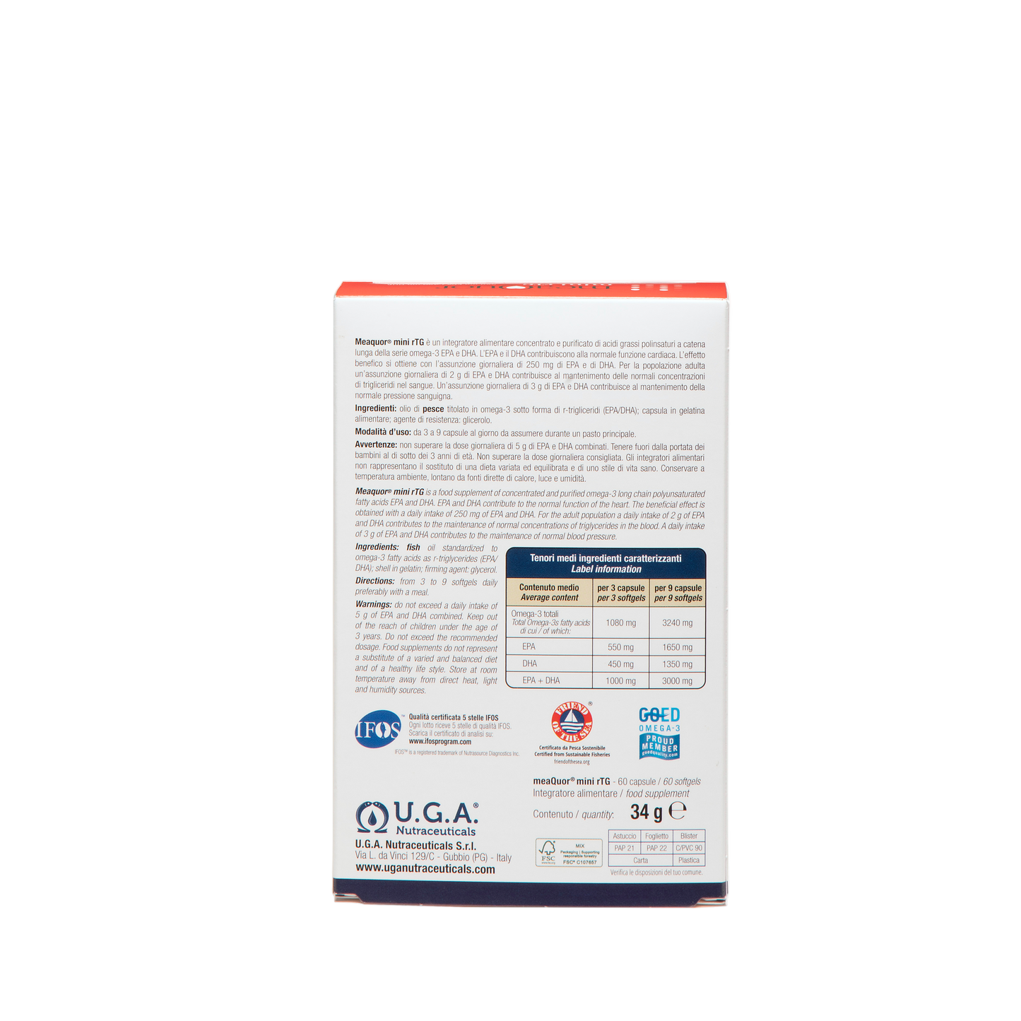 Meaquor Mini rTG - 60 Kapseln