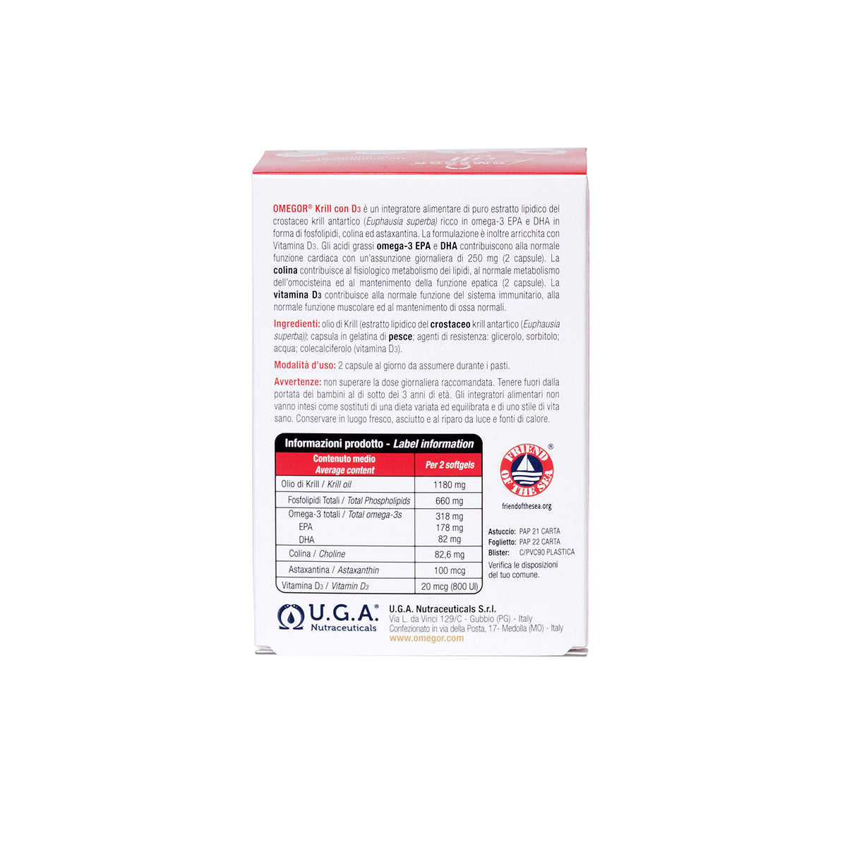 Omegor Krill con D3