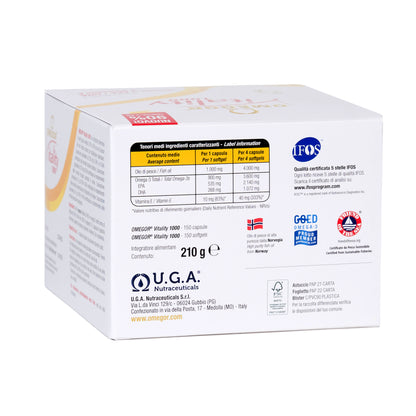 Omegor Vitality 1000 - 150 softgels