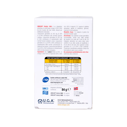 Omegor Vitality 1000 - 60 Kapseln