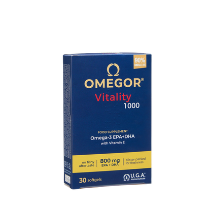 Omegor Vitality 1000 - 30 cápsulas